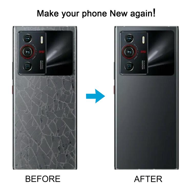 For ZTE Nubia Z40 Pro NX701J Back Cover(Black) - For ZTE by buy2fix | Online Shopping UK | buy2fix