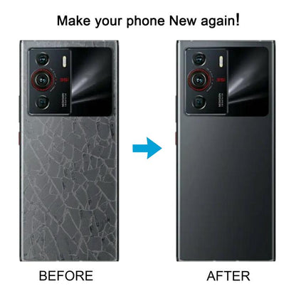 For ZTE Nubia Z40 Pro NX701J Back Cover(Black) - For ZTE by buy2fix | Online Shopping UK | buy2fix