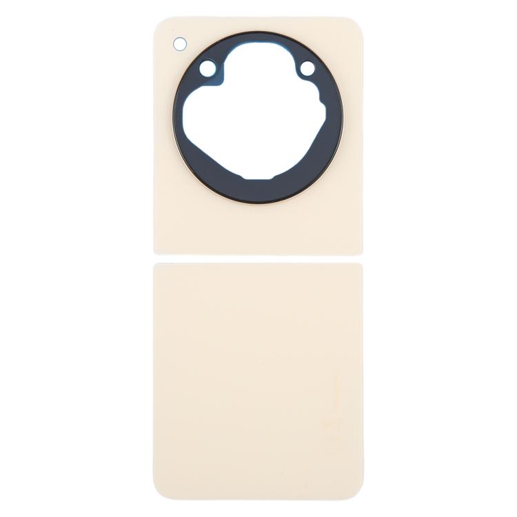 For ZTE Nubia Flip 5G NX724J Back Cover(Gold) - For ZTE by buy2fix | Online Shopping UK | buy2fix