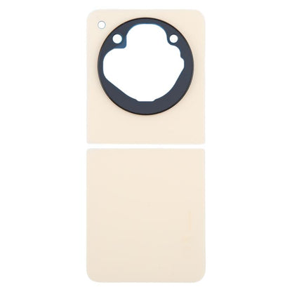 For ZTE Nubia Flip 5G NX724J Back Cover(Gold) - For ZTE by buy2fix | Online Shopping UK | buy2fix