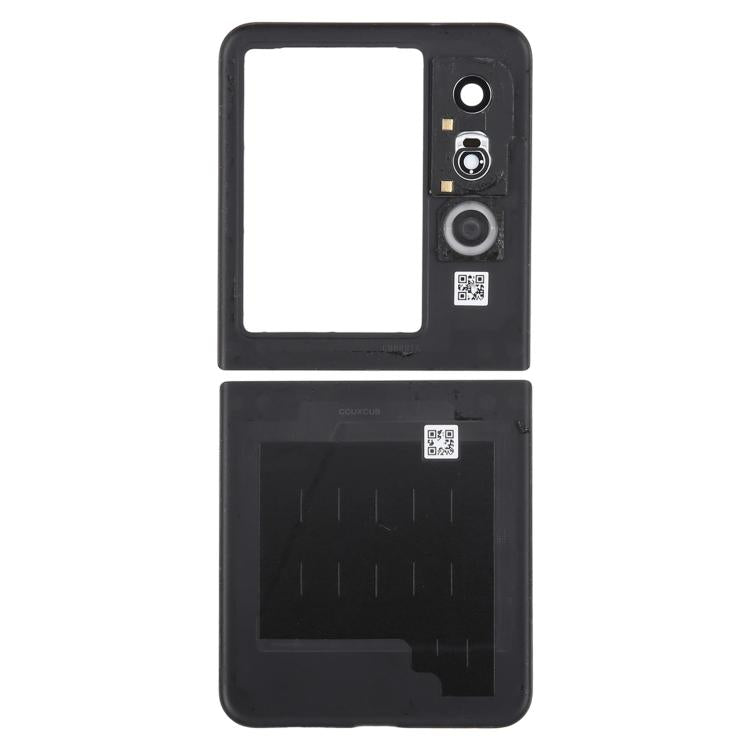 For ZTE Nubia Flip2 5G NX732J Back Cover (Black) - For ZTE by buy2fix | Online Shopping UK | buy2fix