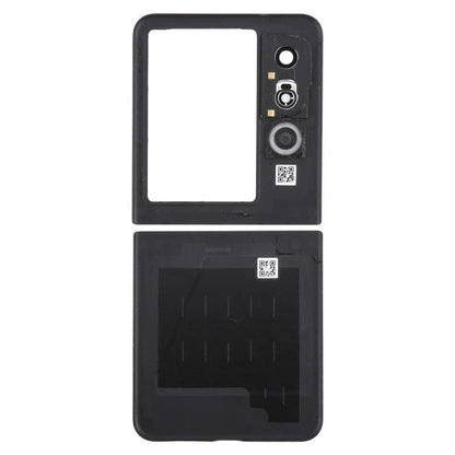For ZTE Nubia Flip2 5G NX732J Back Cover (Black) - For ZTE by buy2fix | Online Shopping UK | buy2fix