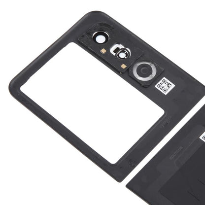For ZTE Nubia Flip2 5G NX732J Back Cover (Black) - For ZTE by buy2fix | Online Shopping UK | buy2fix