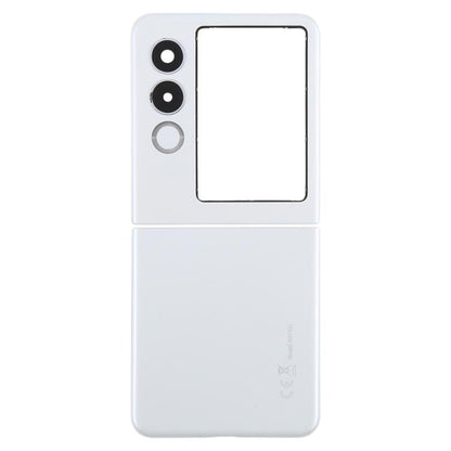 For ZTE Nubia Flip2 5G NX732J Back Cover (White) - For ZTE by buy2fix | Online Shopping UK | buy2fix