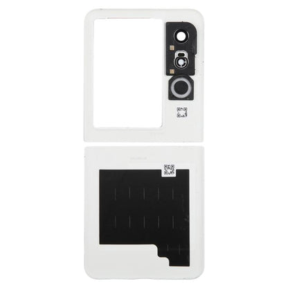 For ZTE Nubia Flip2 5G NX732J Back Cover (White) - For ZTE by buy2fix | Online Shopping UK | buy2fix