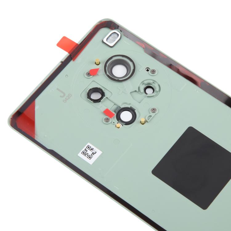 For OnePlus Ace 3 Pro PJX110 Original Leather Battery Back Cover with Camera Lens(Green) - Back Cover by buy2fix | Online Shopping UK | buy2fix