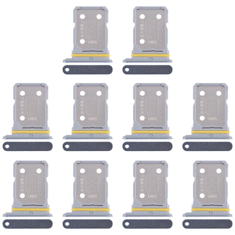 For Realme GT Neo 3 10pcs Original SIM Card Tray + SIM Card Tray (Baby Blue) - Card Tray by buy2fix | Online Shopping UK | buy2fix