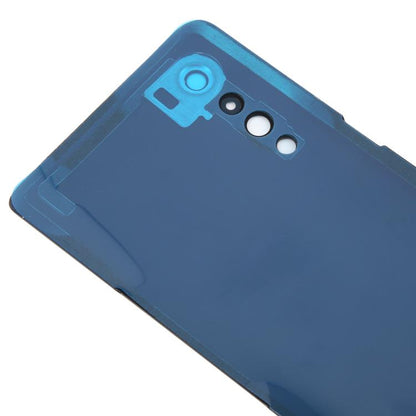 For LG Velvet 5G US Version Original Back Cover(Black) - For LG by buy2fix | Online Shopping UK | buy2fix