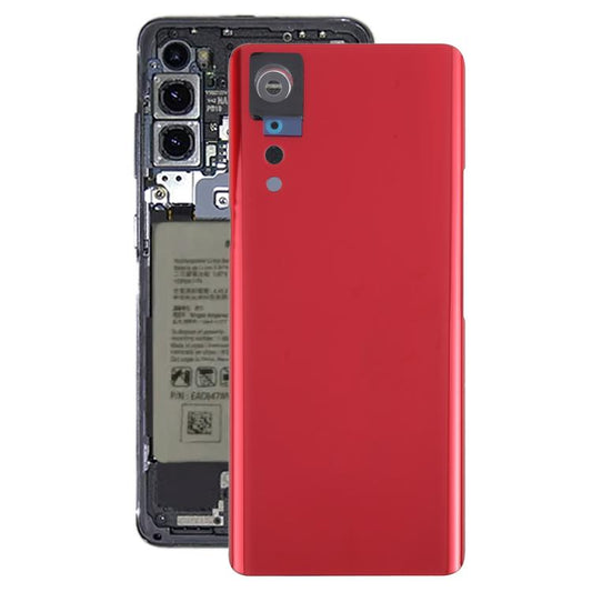 For LG Velvet 5G US Version Original Back Cover(Red) - For LG by buy2fix | Online Shopping UK | buy2fix