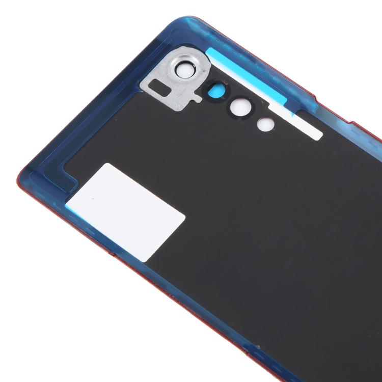 For LG Velvet 5G US Version Original Back Cover(Red) - For LG by buy2fix | Online Shopping UK | buy2fix