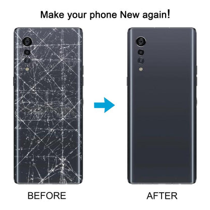 For LG Velvet 5G US Version Original Back Cover(Black) - For LG by buy2fix | Online Shopping UK | buy2fix