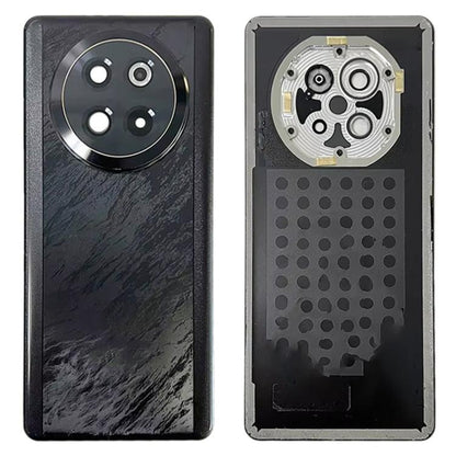 For ZTE Axon 60 Ultra A2025H Original Back Cover with Camera Lens Cover(Black) - For ZTE by buy2fix | Online Shopping UK | buy2fix