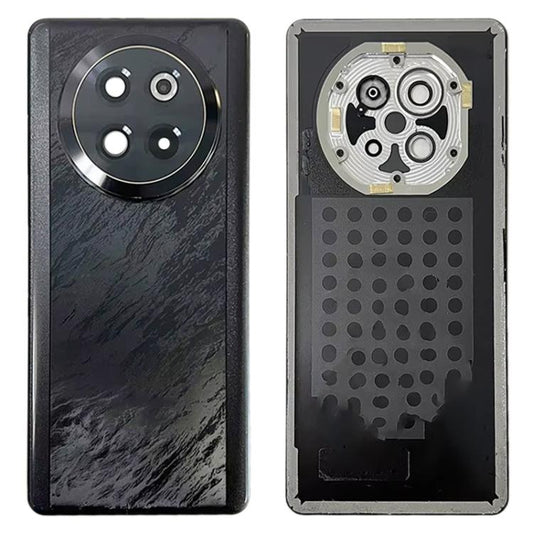 For ZTE Axon 60 Ultra A2025H Original Back Cover with Camera Lens Cover(Black) - For ZTE by buy2fix | Online Shopping UK | buy2fix