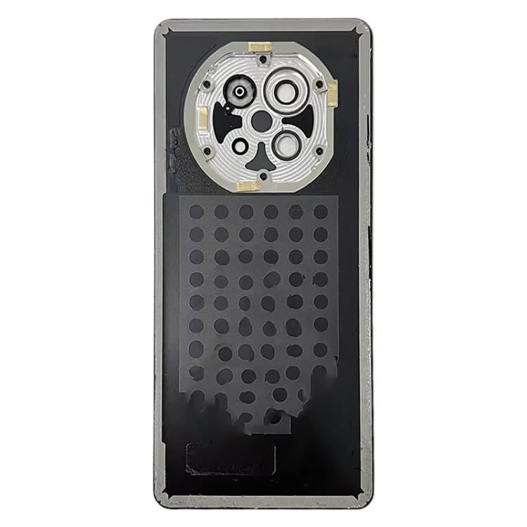 For ZTE Axon 60 Ultra A2025H Original Back Cover with Camera Lens Cover(Black) - For ZTE by buy2fix | Online Shopping UK | buy2fix