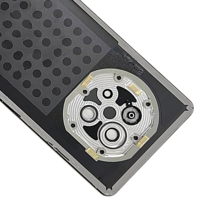 For ZTE Axon 60 Ultra A2025H Original Back Cover with Camera Lens Cover(Black) - For ZTE by buy2fix | Online Shopping UK | buy2fix