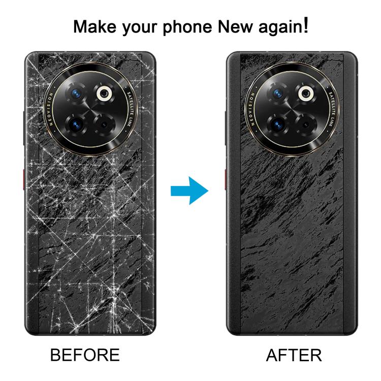 For ZTE Axon 60 Ultra A2025H Original Back Cover with Camera Lens Cover(Black) - For ZTE by buy2fix | Online Shopping UK | buy2fix