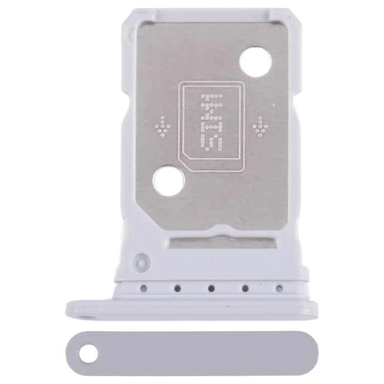 For Nothing Phone 2A SIM Card Tray + SIM Card Tray (Silver) - For Nothing by buy2fix | Online Shopping UK | buy2fix