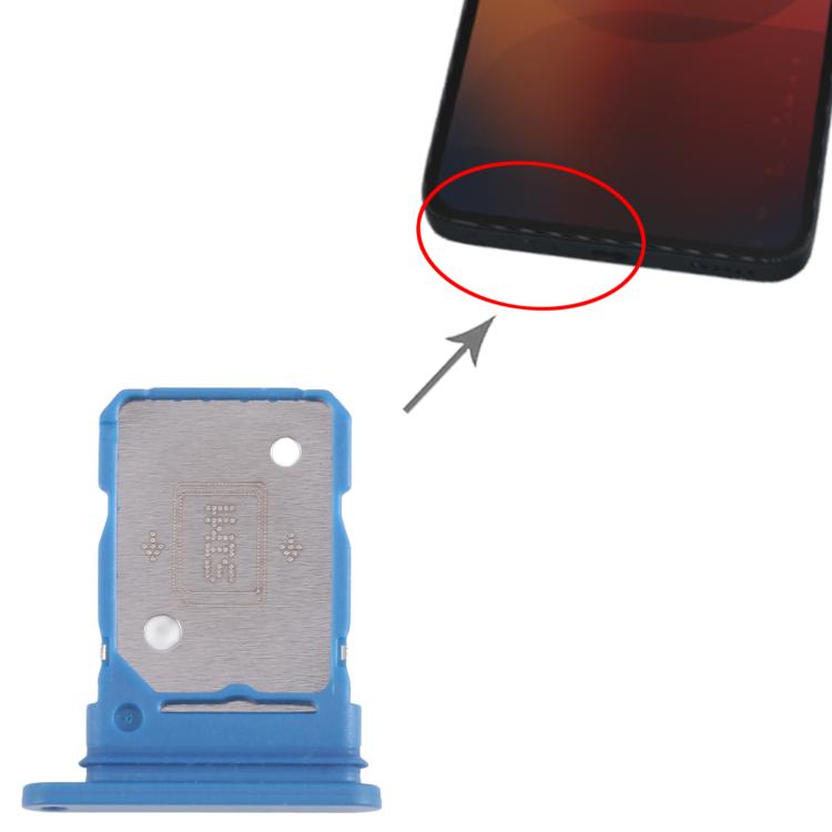 For Nothing Phone 3A SIM Card Tray + SIM Card Tray (Blue) - For Nothing by buy2fix | Online Shopping UK | buy2fix