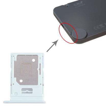 For Nothing Phone CMF Phone 1 SIM Card Tray + SIM / Micro SD Card Tray (Green) - For Nothing by buy2fix | Online Shopping UK | buy2fix