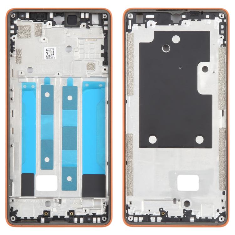 For Sony Xperia Ace III Middle Frame Bezel Plate (Orange) - Frame Bezel Plate by buy2fix | Online Shopping UK | buy2fix