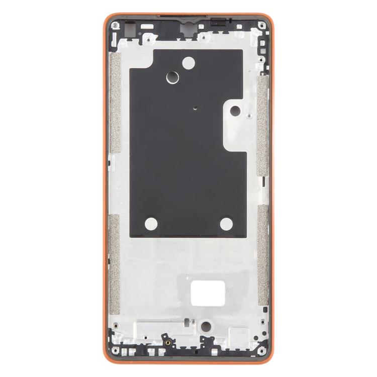 For Sony Xperia Ace III Middle Frame Bezel Plate (Orange) - Frame Bezel Plate by buy2fix | Online Shopping UK | buy2fix