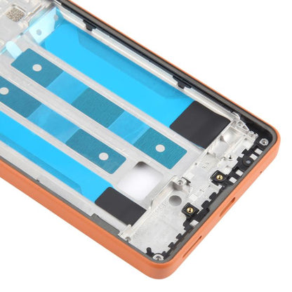 For Sony Xperia Ace III Middle Frame Bezel Plate (Orange) - Frame Bezel Plate by buy2fix | Online Shopping UK | buy2fix