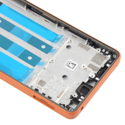 For Sony Xperia Ace III Middle Frame Bezel Plate (Orange) - Frame Bezel Plate by buy2fix | Online Shopping UK | buy2fix