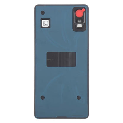 For Sony Xperia Ace III Back Cover with Camera Lens Cover(Blue) - Back Cover by buy2fix | Online Shopping UK | buy2fix