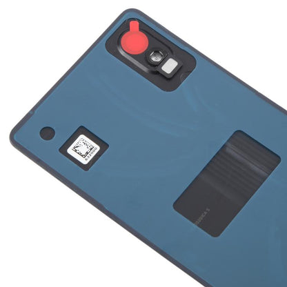 For Sony Xperia Ace III Back Cover with Camera Lens Cover(Blue) - Back Cover by buy2fix | Online Shopping UK | buy2fix