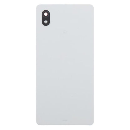 For Sony Xperia Ace III Back Cover with Camera Lens Cover(White) - Back Cover by buy2fix | Online Shopping UK | buy2fix