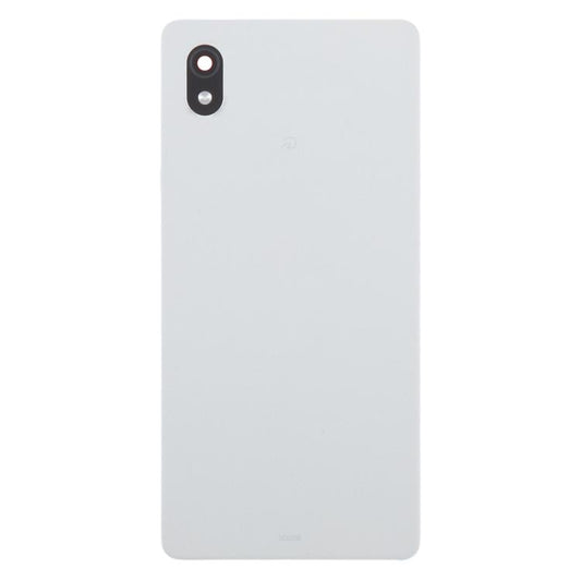 For Sony Xperia Ace III Back Cover with Camera Lens Cover(White) - Back Cover by buy2fix | Online Shopping UK | buy2fix