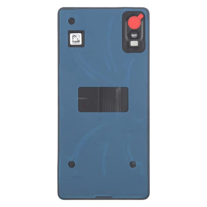 For Sony Xperia Ace III Back Cover with Camera Lens Cover(White) - Back Cover by buy2fix | Online Shopping UK | buy2fix