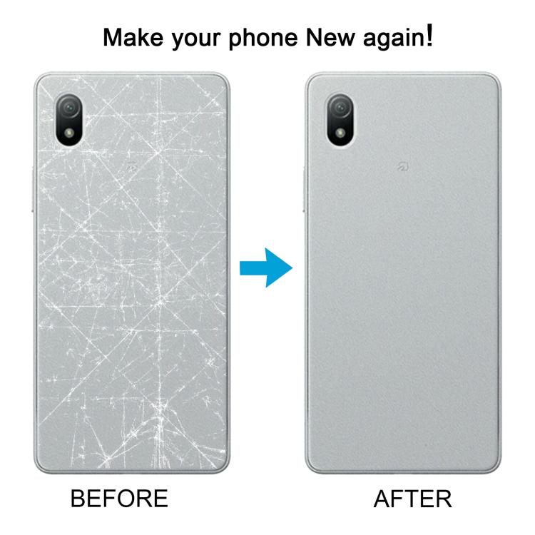 For Sony Xperia Ace III Back Cover with Camera Lens Cover(White) - Back Cover by buy2fix | Online Shopping UK | buy2fix