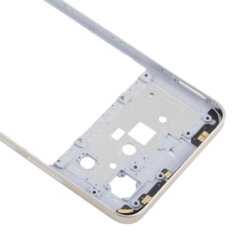 For Realme C53 4G RMX3760 Middle Frame Bezel Plate (Gold) - Frame Bezel Plate by buy2fix | Online Shopping UK | buy2fix