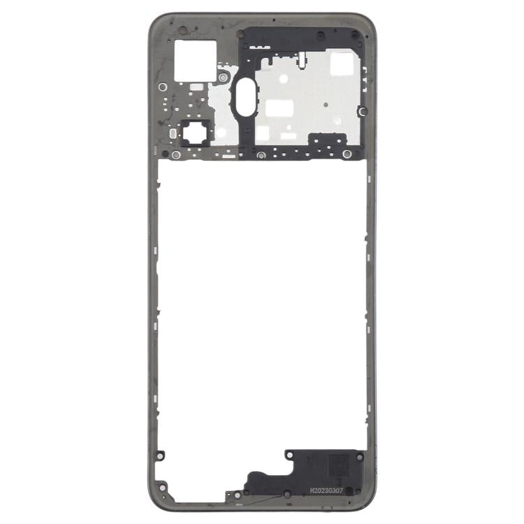 For Realme C55 4G RMX3710 Middle Frame Bezel Plate (Black) - Frame Bezel Plate by buy2fix | Online Shopping UK | buy2fix