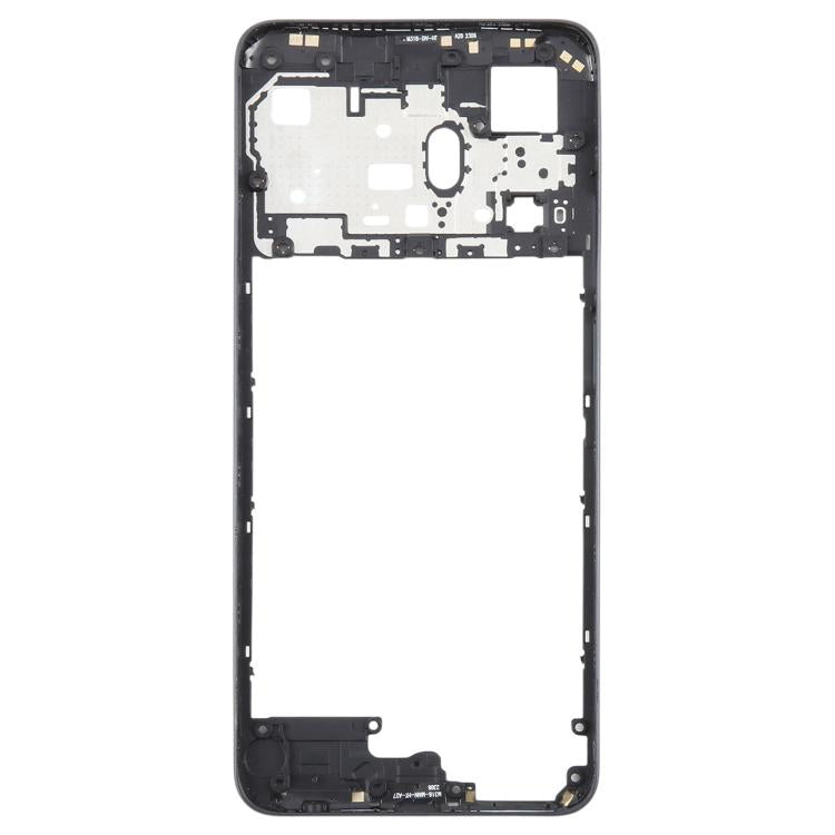 For Realme C55 4G RMX3710 Middle Frame Bezel Plate (Black) - Frame Bezel Plate by buy2fix | Online Shopping UK | buy2fix