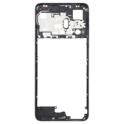 For Realme C55 4G RMX3710 Middle Frame Bezel Plate (Black) - Frame Bezel Plate by buy2fix | Online Shopping UK | buy2fix