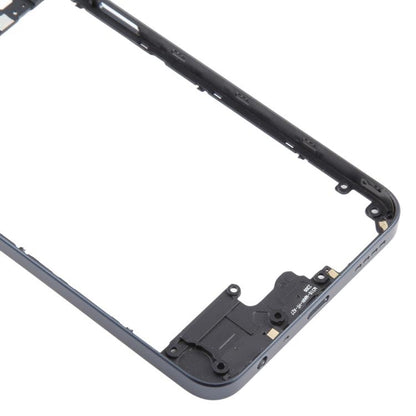 For Realme C55 4G RMX3710 Middle Frame Bezel Plate (Black) - Frame Bezel Plate by buy2fix | Online Shopping UK | buy2fix