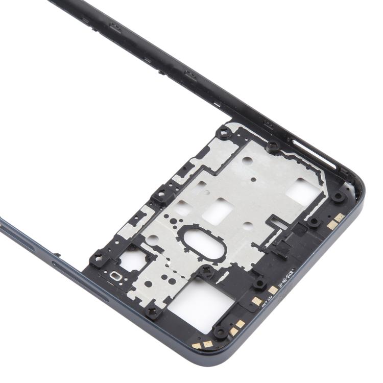 For Realme C55 4G RMX3710 Middle Frame Bezel Plate (Black) - Frame Bezel Plate by buy2fix | Online Shopping UK | buy2fix