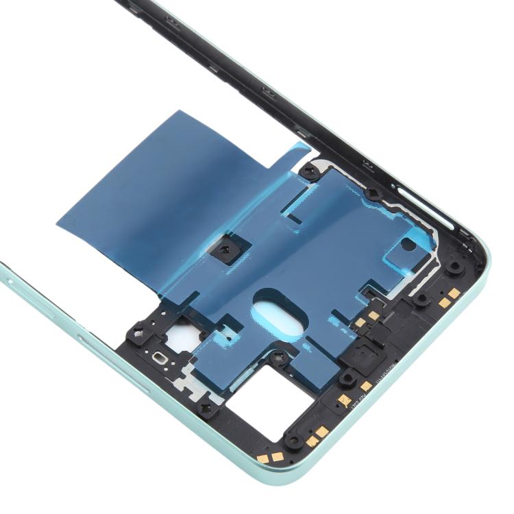 For Realme C55 4G RMX3710 Middle Frame Bezel Plate (Green) - Frame Bezel Plate by buy2fix | Online Shopping UK | buy2fix