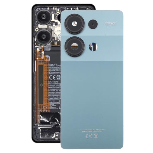 For Xiaomi Redmi Note 13 Pro 4G OEM Back Cover with Camera Lens Cover(Green) - Back Cover by buy2fix | Online Shopping UK | buy2fix