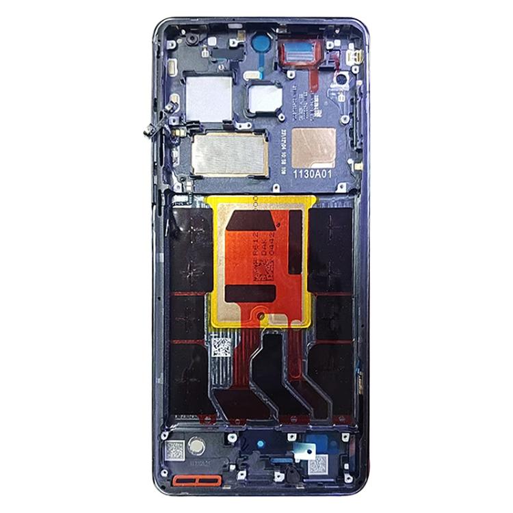 For OnePlus 12 Middle Frame Bezel Plate (Black) - Frame Bezel Plate by buy2fix | Online Shopping UK | buy2fix