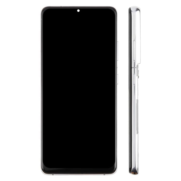 For Samsung Galaxy S21 Ultra SM-G998B 6.66 inch TFT LCD Screen Digitizer Full Assembly with Frame, Not Supporting Fingerprint Identification (Silver) - LCD Screen by buy2fix | Online Shopping UK | buy2fix