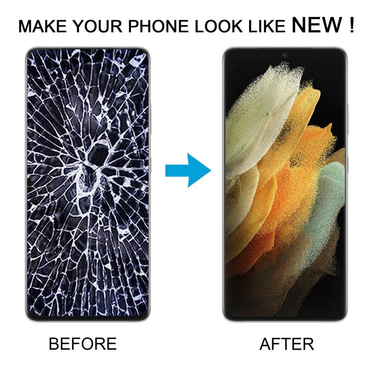 For Samsung Galaxy S21 Ultra SM-G998B 6.66 inch TFT LCD Screen Digitizer Full Assembly with Frame, Not Supporting Fingerprint Identification (Silver) - LCD Screen by buy2fix | Online Shopping UK | buy2fix