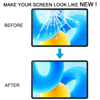 For Huawei MatePad 11.5 inch BTK-W09/AL09 2023 Front Screen Outer Glass Lens, HD Version (Black) - Outer Glass Lens by buy2fix | Online Shopping UK | buy2fix