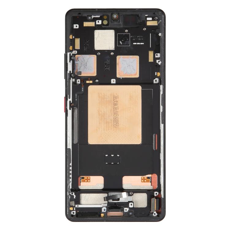 For ZTE Axon 60 Ultra Original Disassembled LCD Screen Digitizer Full Assembly with Frame (Black) - For ZTE by buy2fix | Online Shopping UK | buy2fix