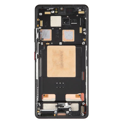 For ZTE Axon 60 Ultra Original Disassembled LCD Screen Digitizer Full Assembly with Frame (Black) - For ZTE by buy2fix | Online Shopping UK | buy2fix