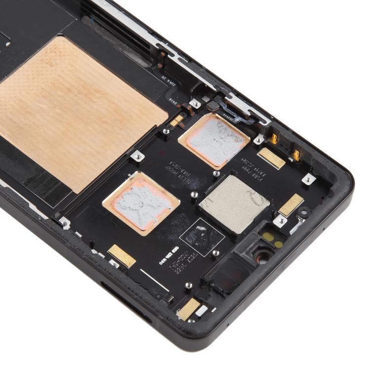For ZTE Axon 60 Ultra Original Disassembled LCD Screen Digitizer Full Assembly with Frame (Black) - For ZTE by buy2fix | Online Shopping UK | buy2fix