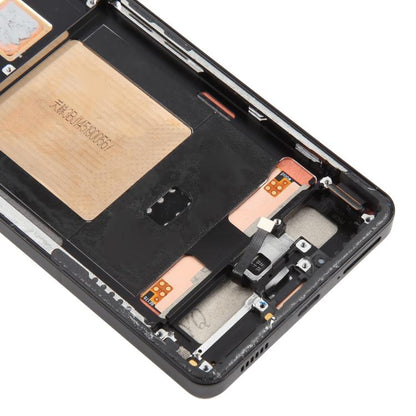 For ZTE Axon 60 Ultra Original Disassembled LCD Screen Digitizer Full Assembly with Frame (Black) - For ZTE by buy2fix | Online Shopping UK | buy2fix