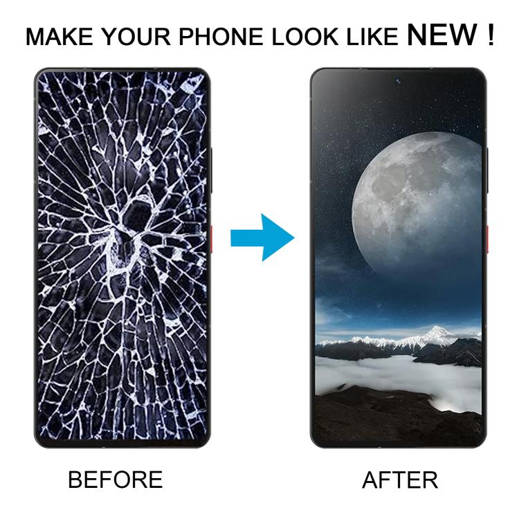 For ZTE Axon 60 Ultra Original Disassembled LCD Screen Digitizer Full Assembly with Frame (Black) - For ZTE by buy2fix | Online Shopping UK | buy2fix